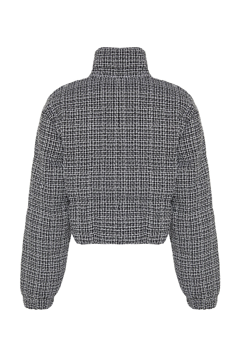 TRENDYOLMILLA Siyah Tuvit Crop Sisme Mont TWOAW24MO00028  фото 8