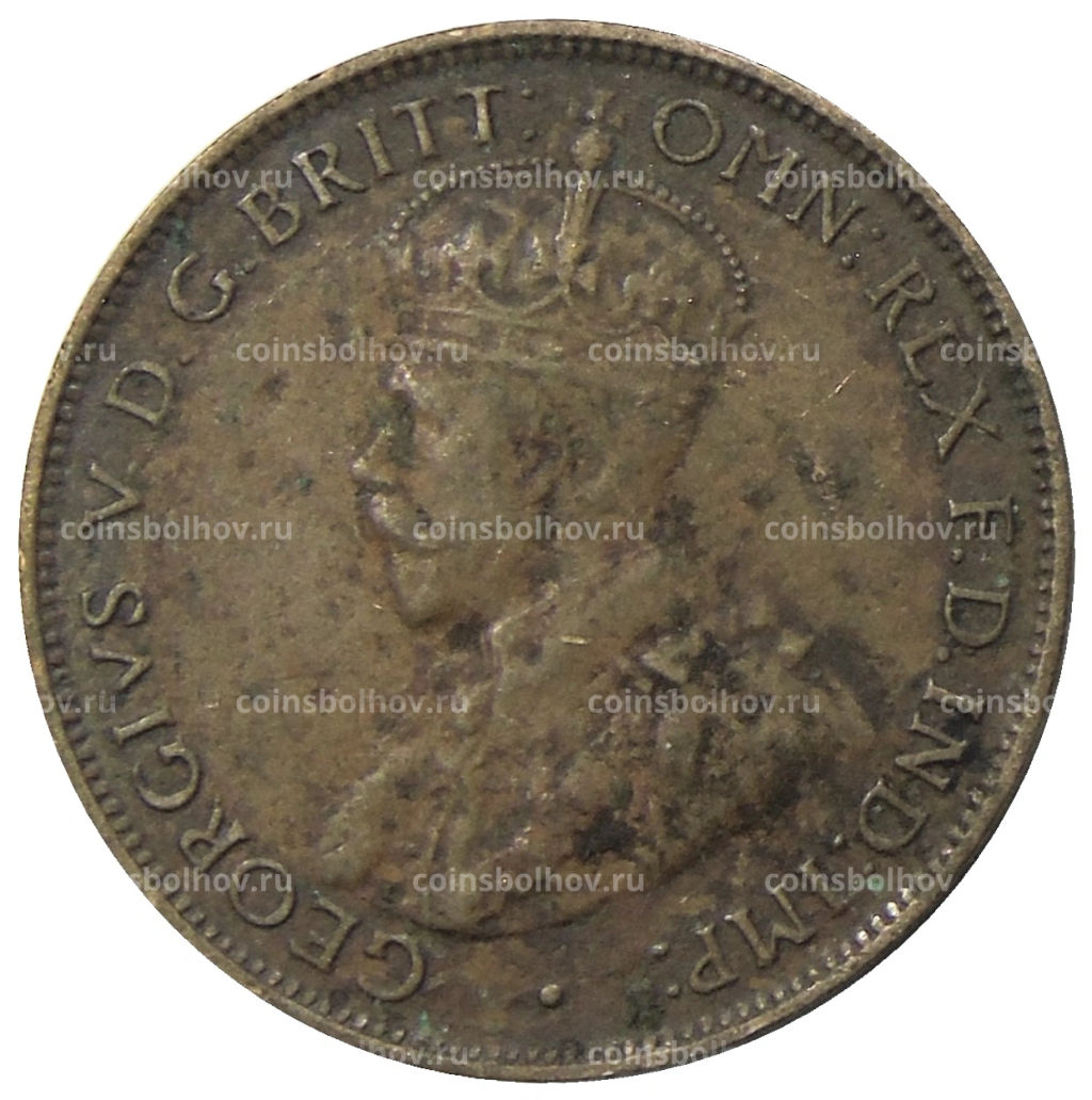 1/2 пенни 1936 года Австралия