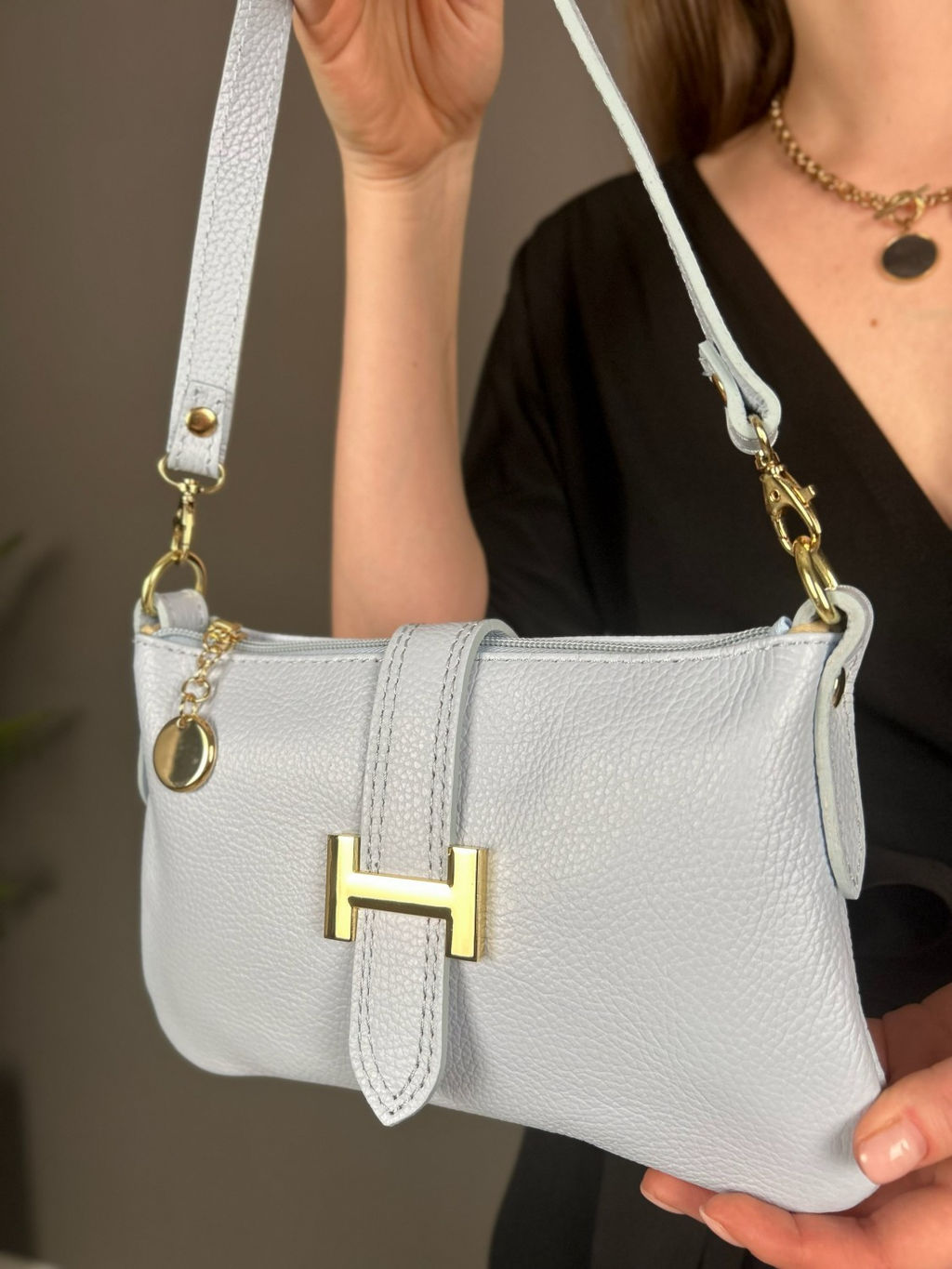 Сумка женская из телячьей кожи