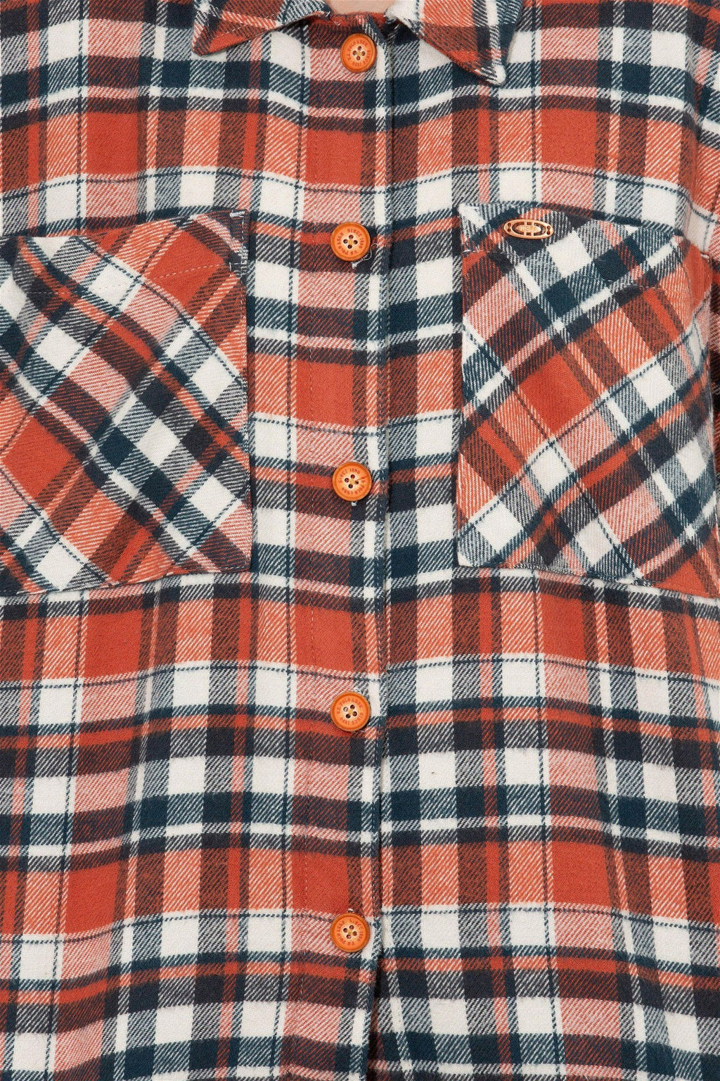 Женская красная джинсовая рубашка - U.s. polo assn фото 6