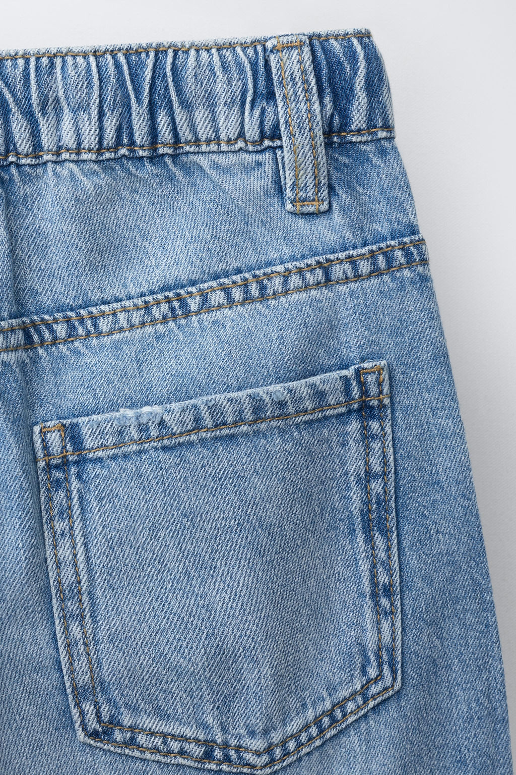 JEANS BAGGY BALLOON CORD?N / Azul