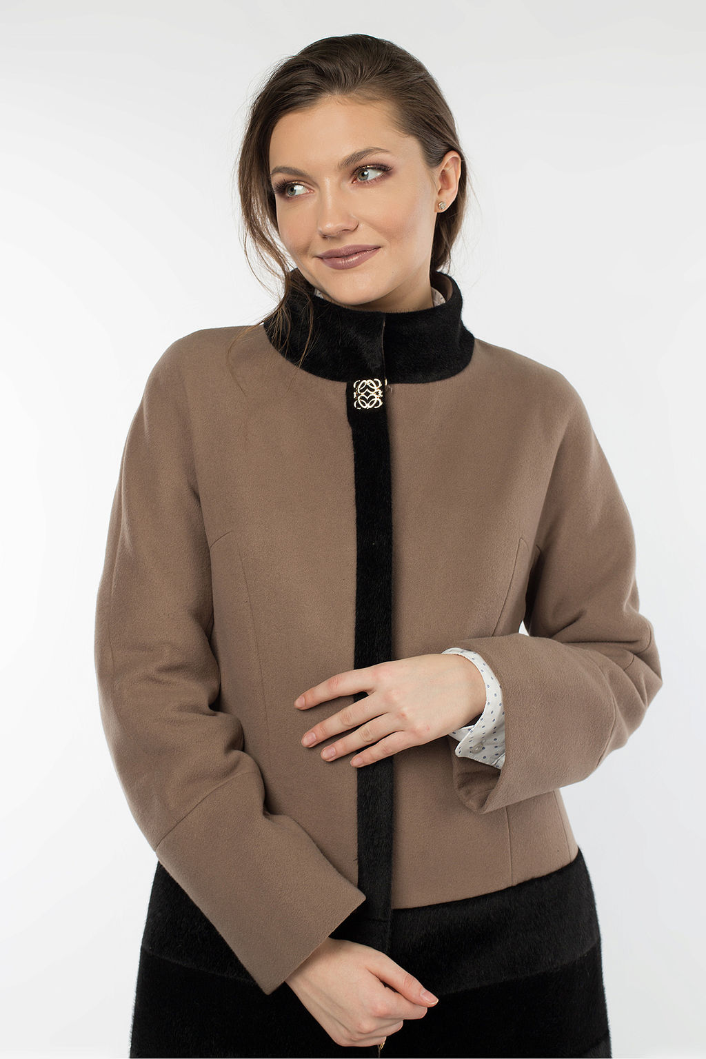 02-1065 Пальто женское утепленное - El podio фото 6