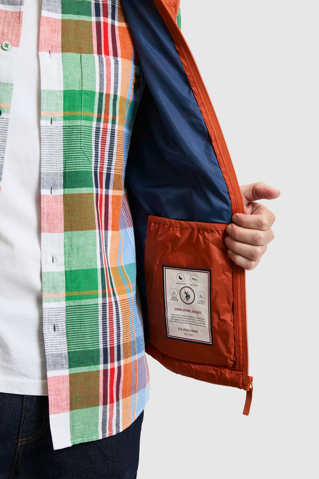 Erkek Kiremit Yelek - U.s. polo assn фото 6