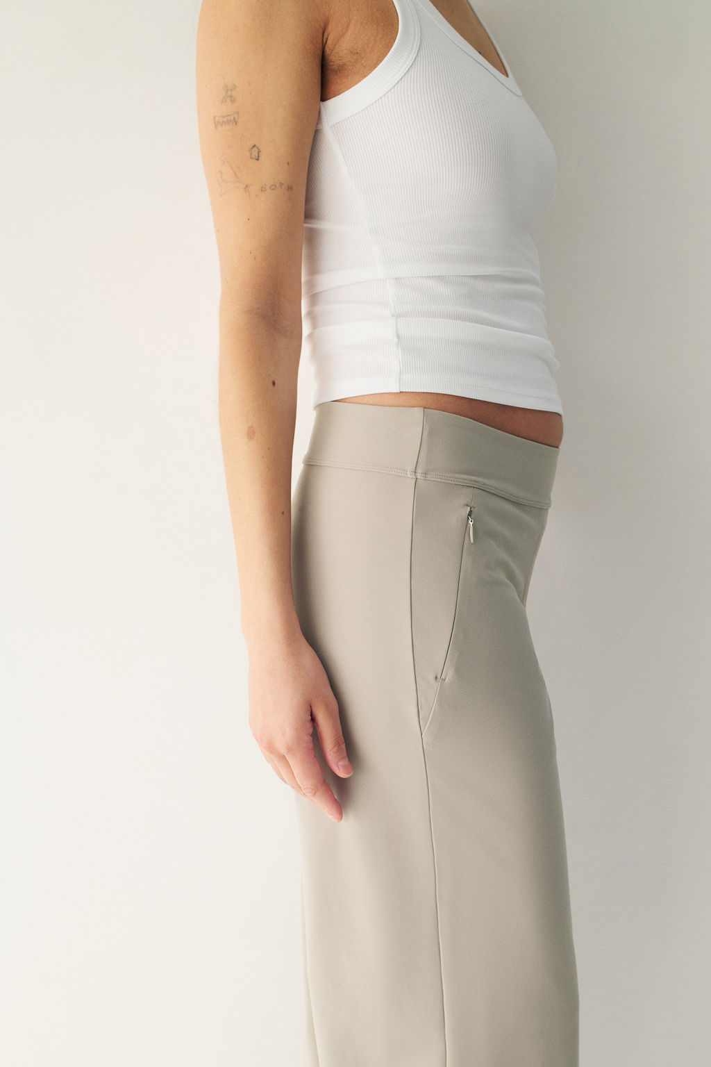 Pantal?n ancho Four-way stretch - H&m фото 9