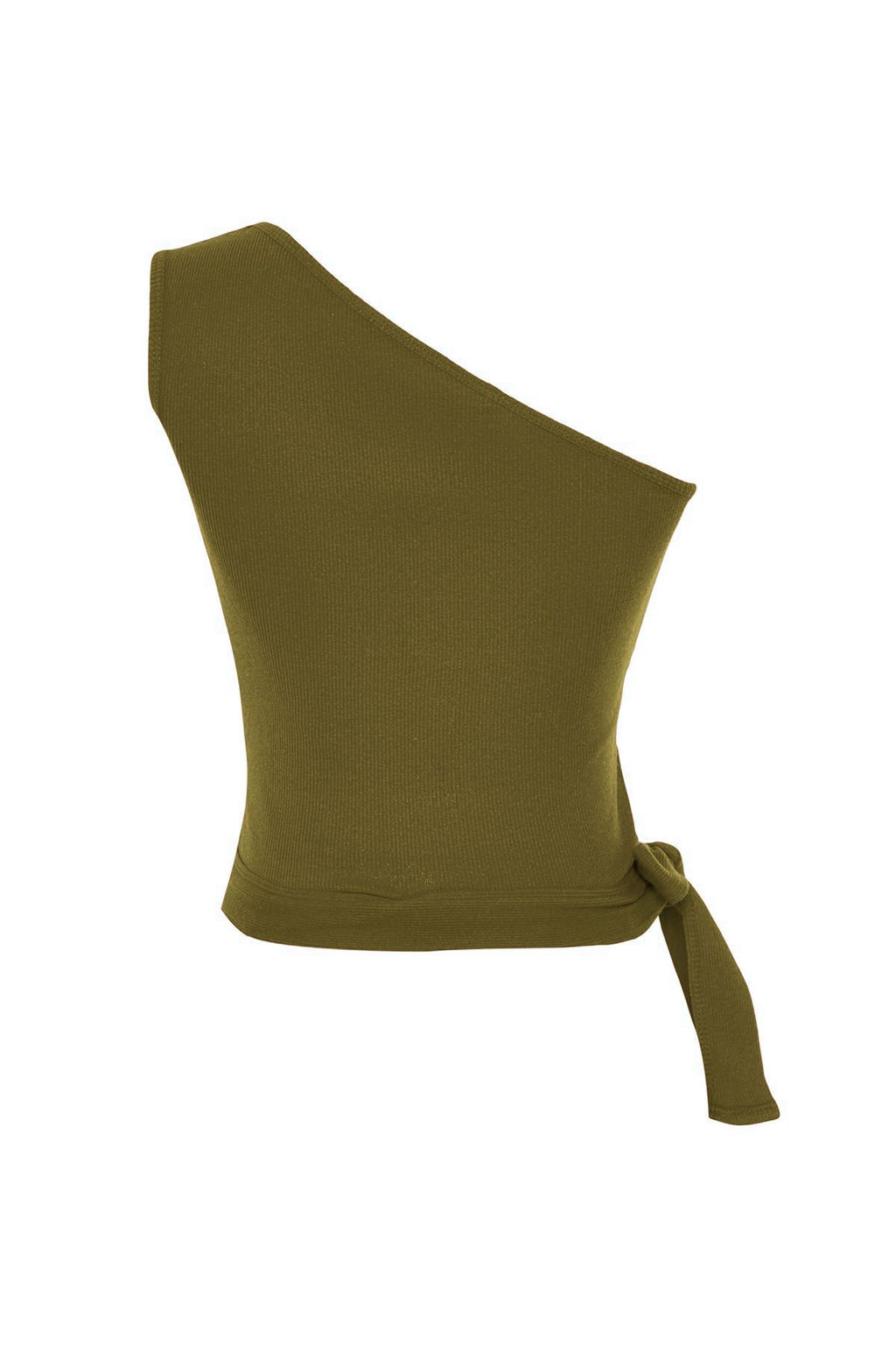Trendyolmilla Tarc?n Tek Omuz Fitted/Vucuda Oturan Baglama Detayl? Fitilli Orme Bluz TWOSS22BZ1558  фото 37