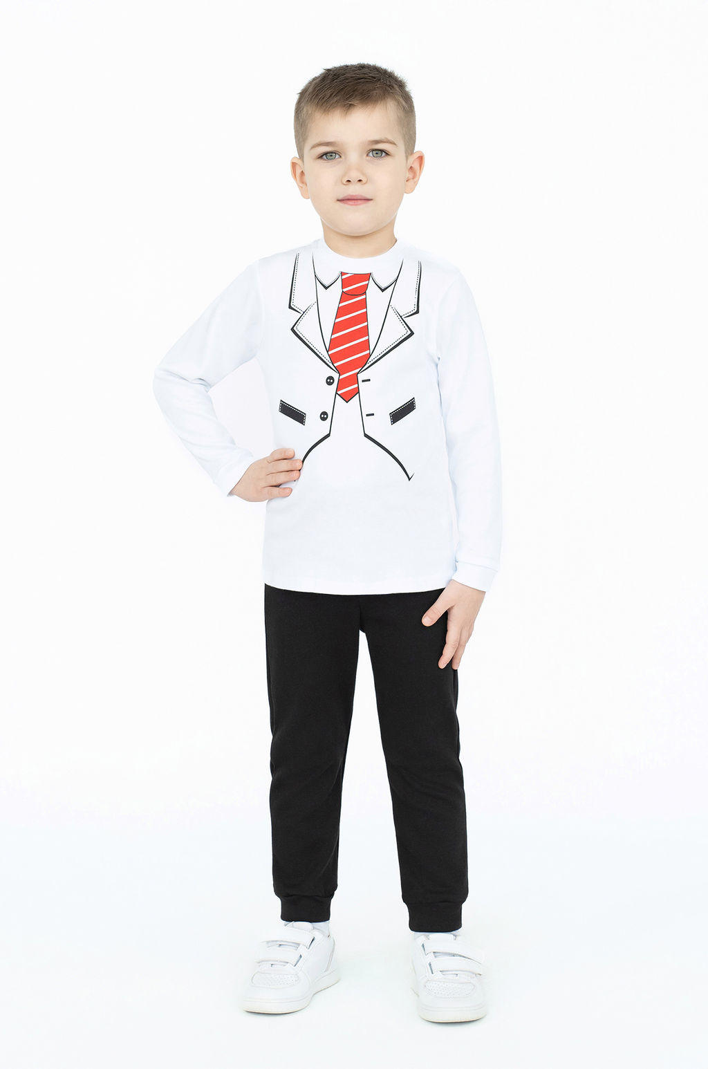 Костюм детский красный галстук