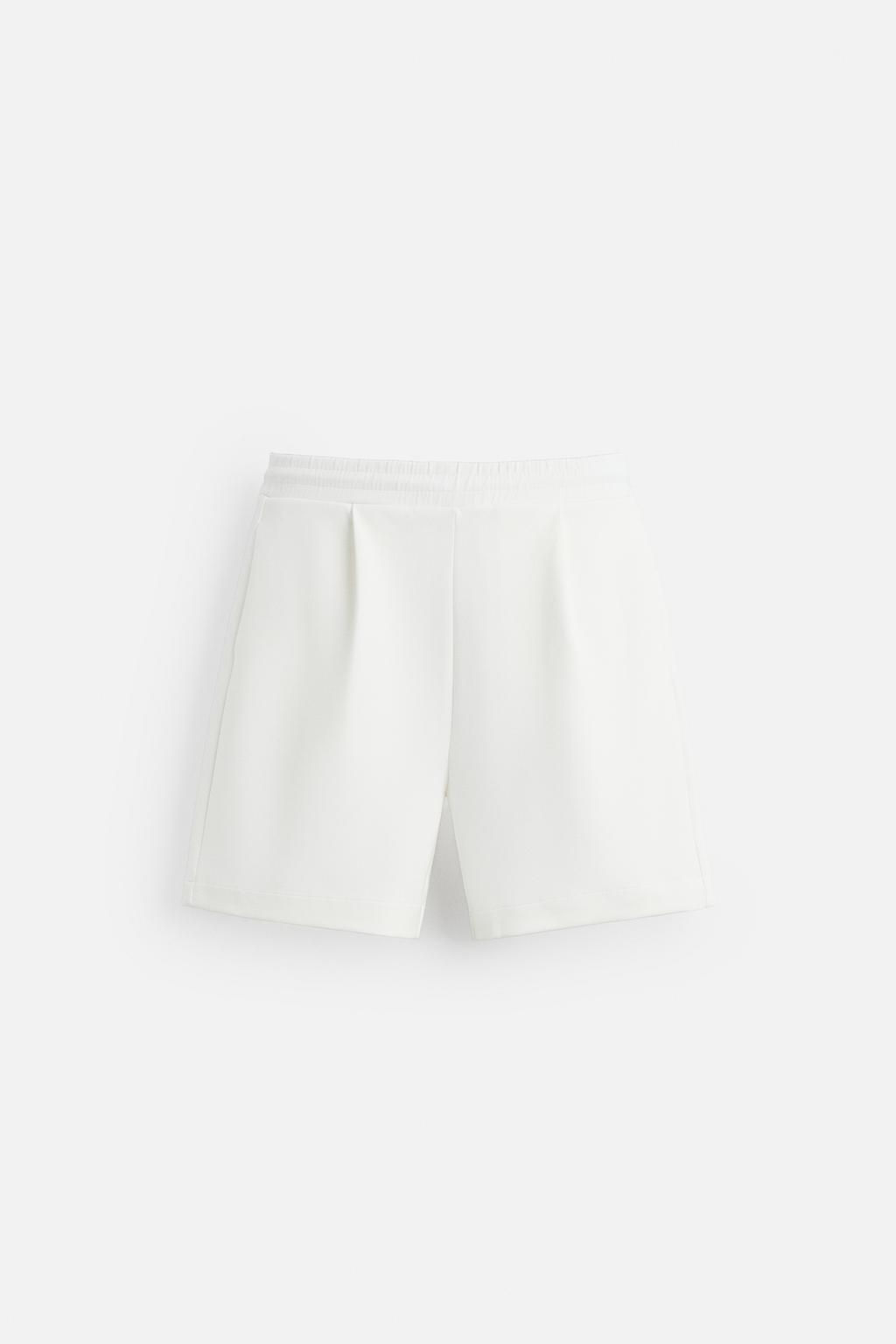 PLEATED TECHNICAL BERMUDA SHORTS - Zara фото 6