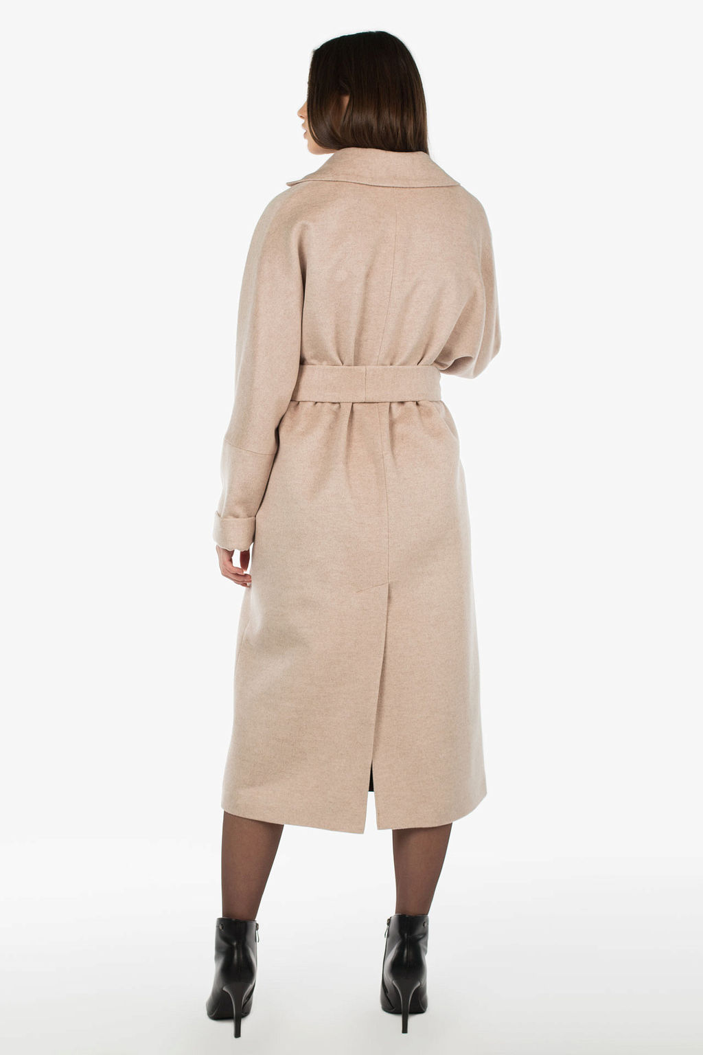 01-10935 Пальто женское демисезонное (пояс) - El podio фото 4