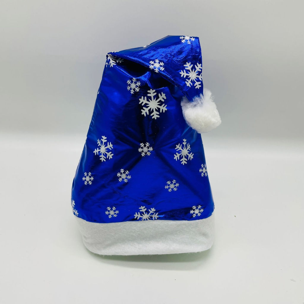 Новогодний колпак со снежинками 12 в уп (арт. HZ-52) - Ип лебедев о.ю фото 2