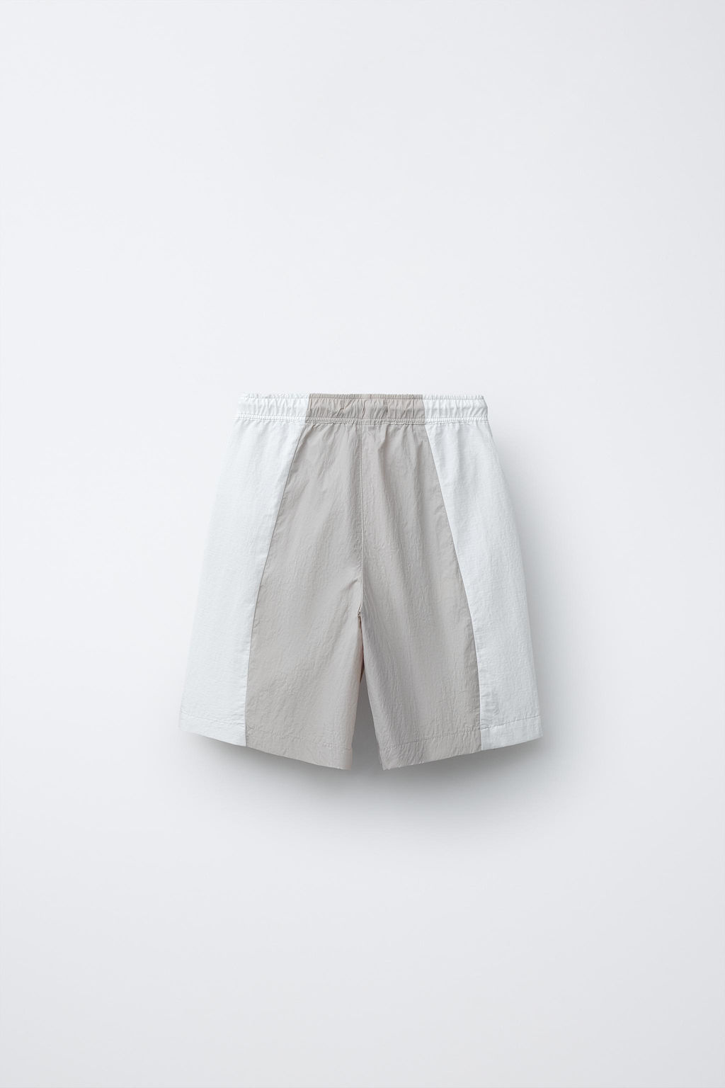 BERMUDA NYLON COLOR BLOCK / Beige - Zara фото 2