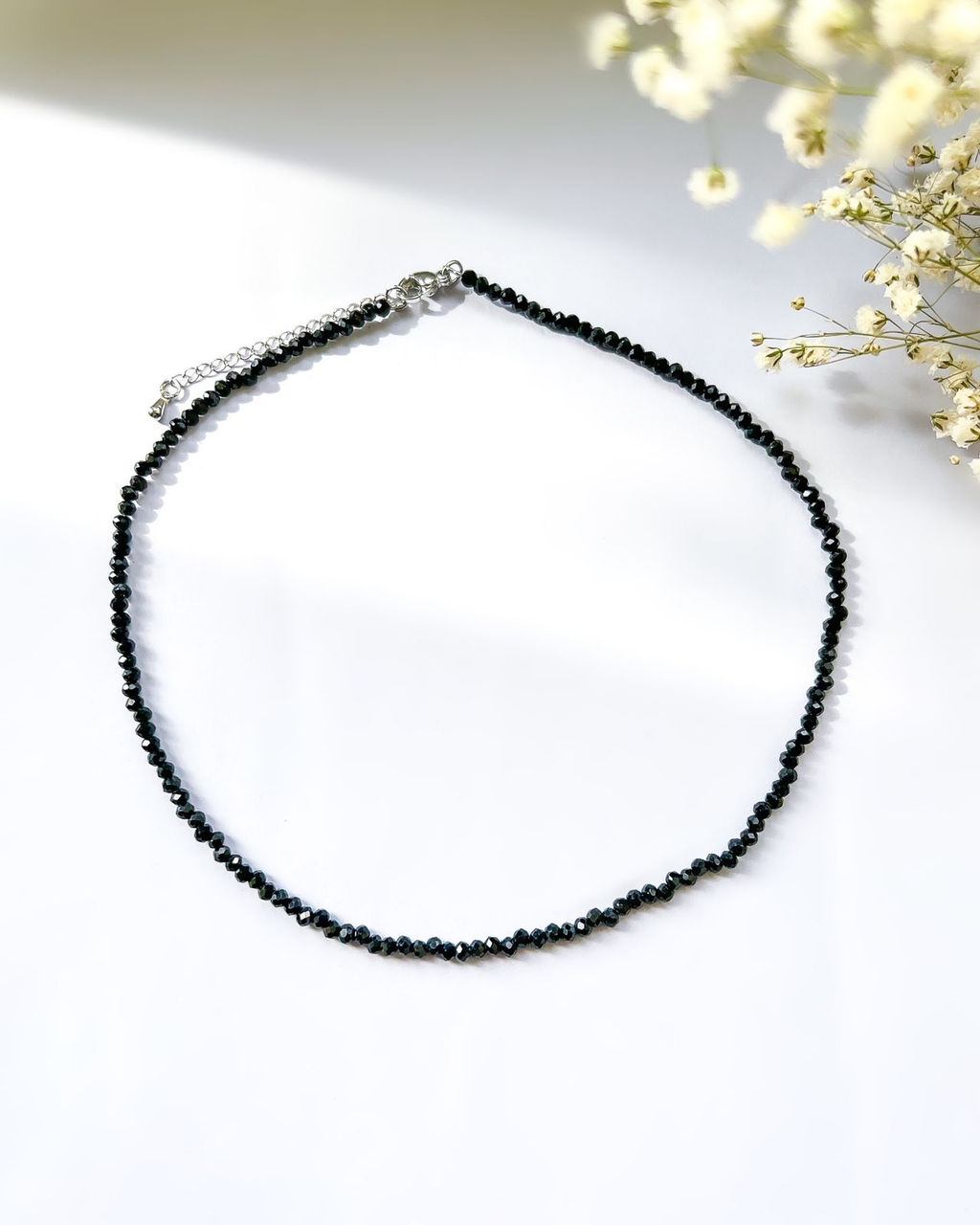 Колье с кристаллом "swarovski"