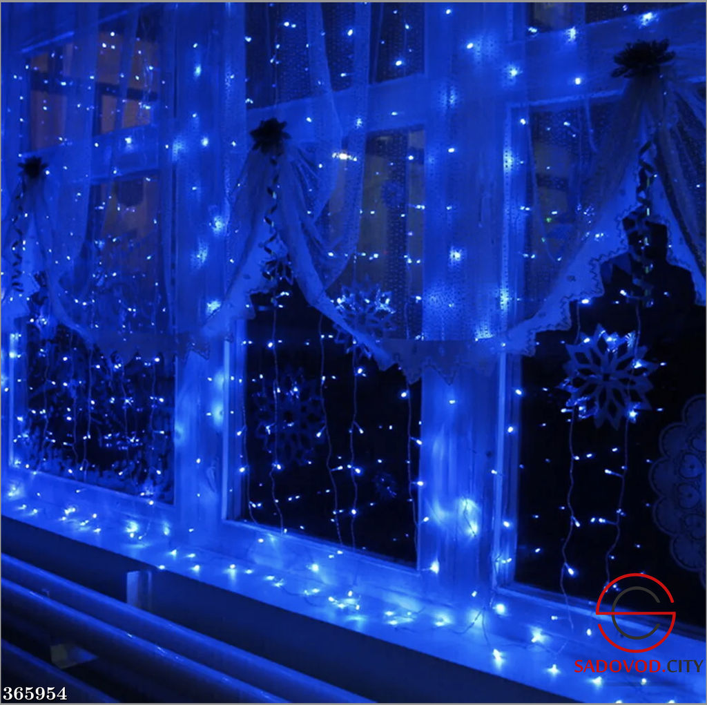 Гирлянда штора 3,0*3,0м