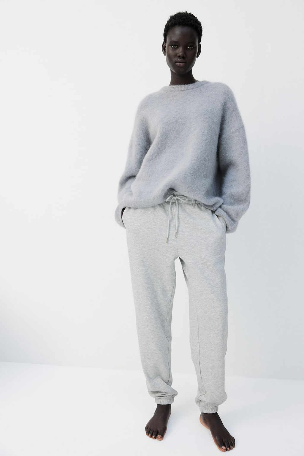Pantalon de chandal en mezcla de algodon - H&m фото 3