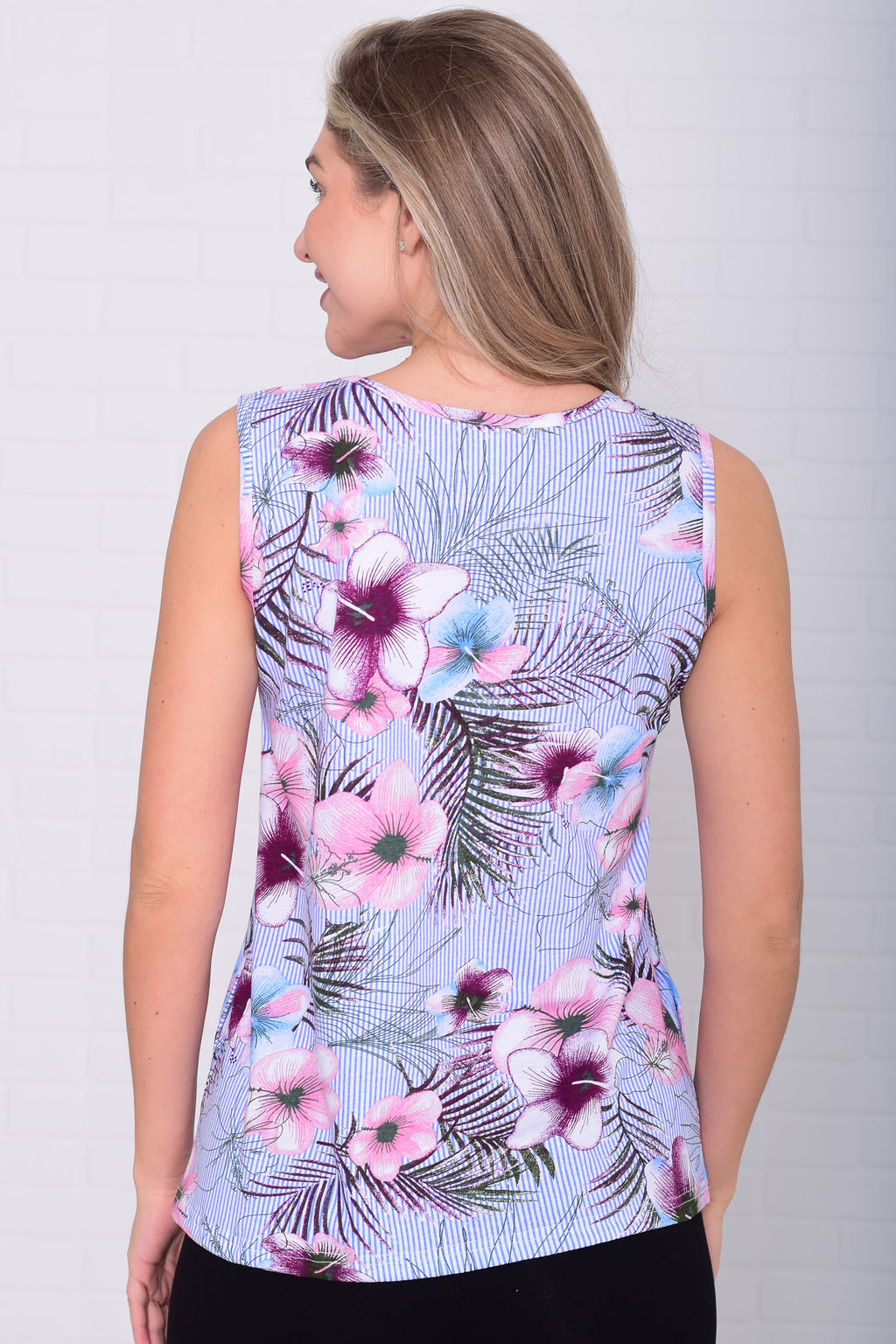 Майка женская 6-217ч (азалия)