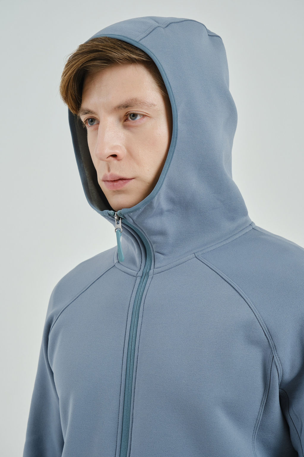 Толстовка на молнии утепленная GUANJUN Синий - Anta фото 7