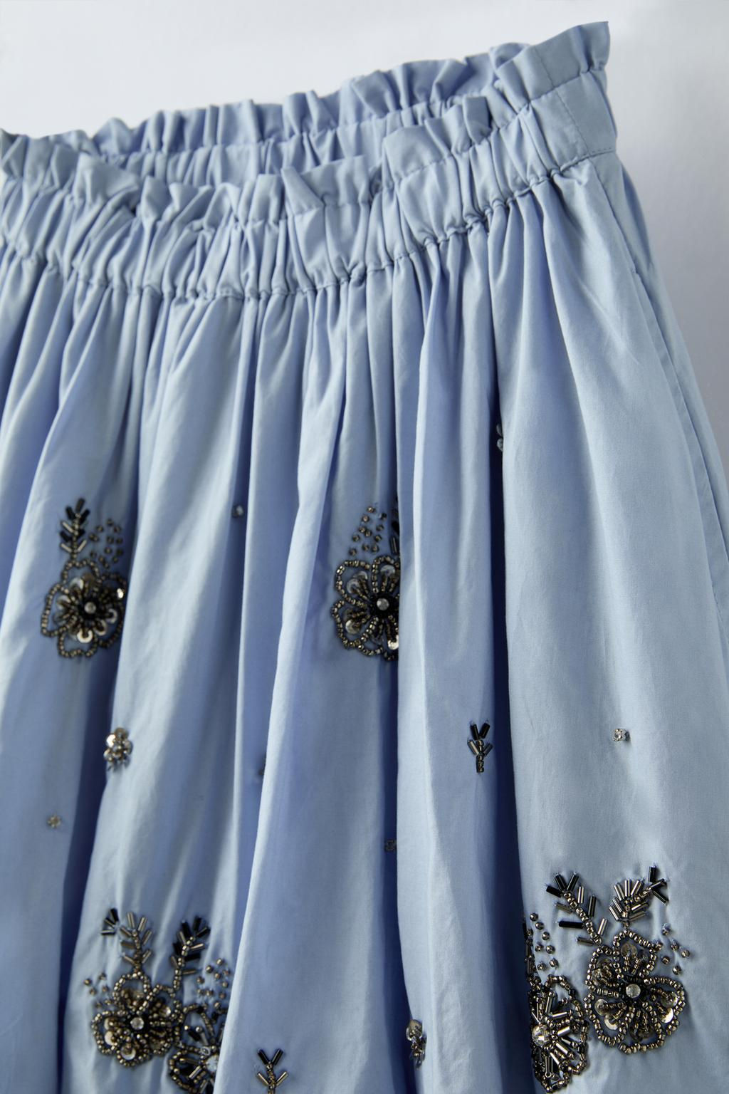 RHINESTONE BALLOON SKIRT - Zara фото 4