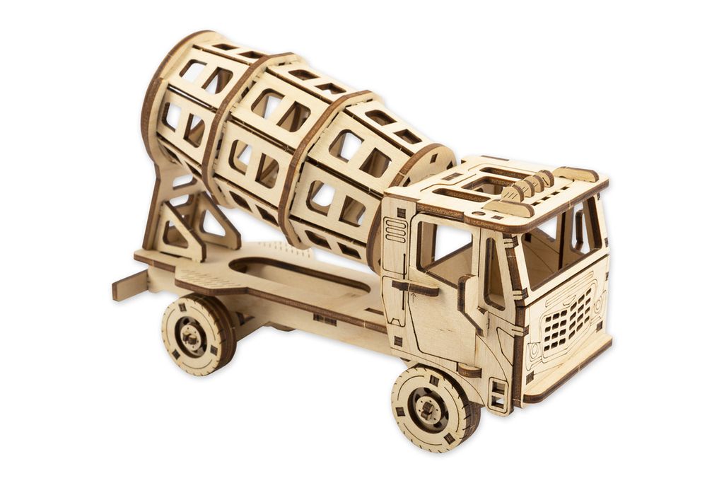 REZARK BIR-014 Пазл 3D 102 элемент. Бетономешалка