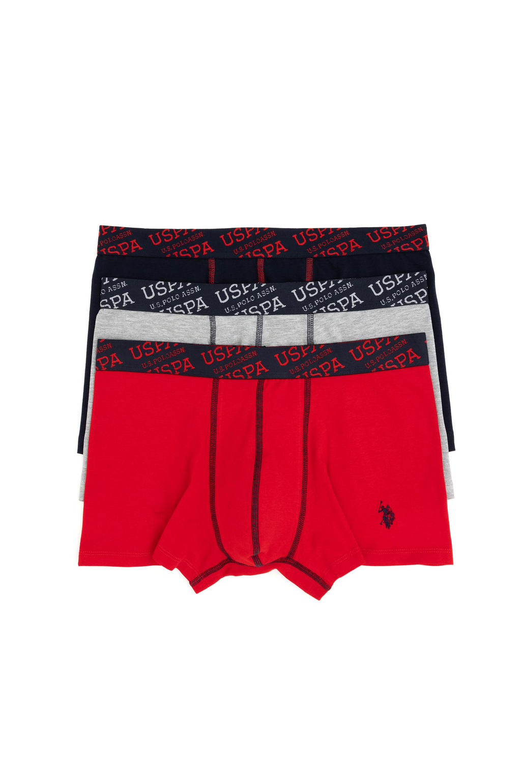 Нижняя часть нижнего белья красного цвета для мужчин - U.s. polo assn фото 2