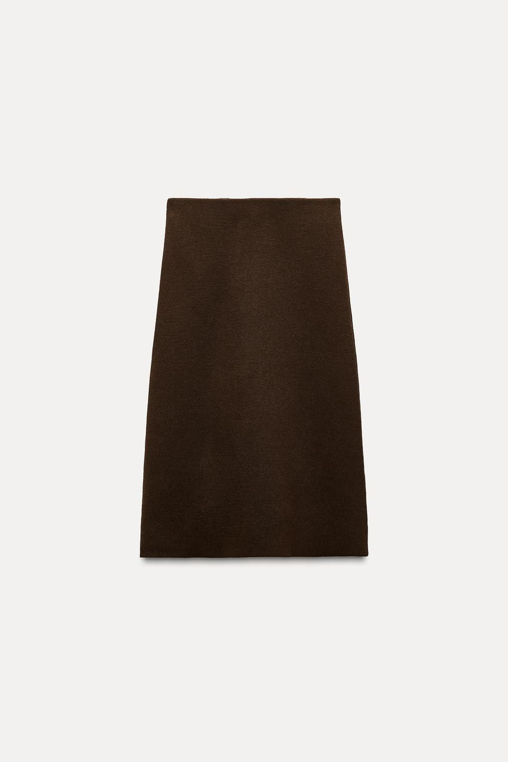 LONG KNIT SKIRT - Zara фото 7