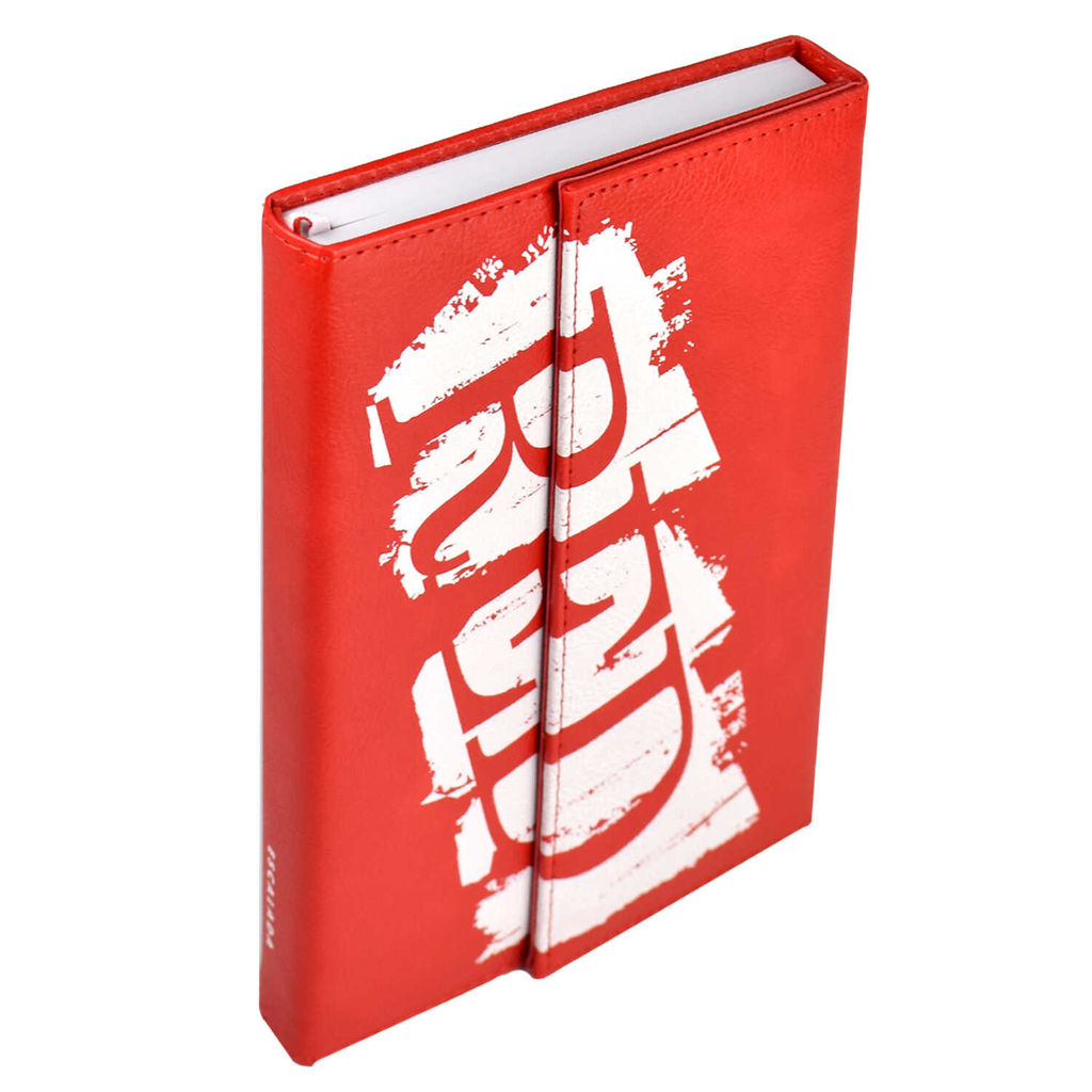 Ежедневник недатированный ESCALADA, А5, 160 л., арт. 63963/ 15 ШЕВРЕТ ЭКСТРА КРАСНЫЙ  фото 6