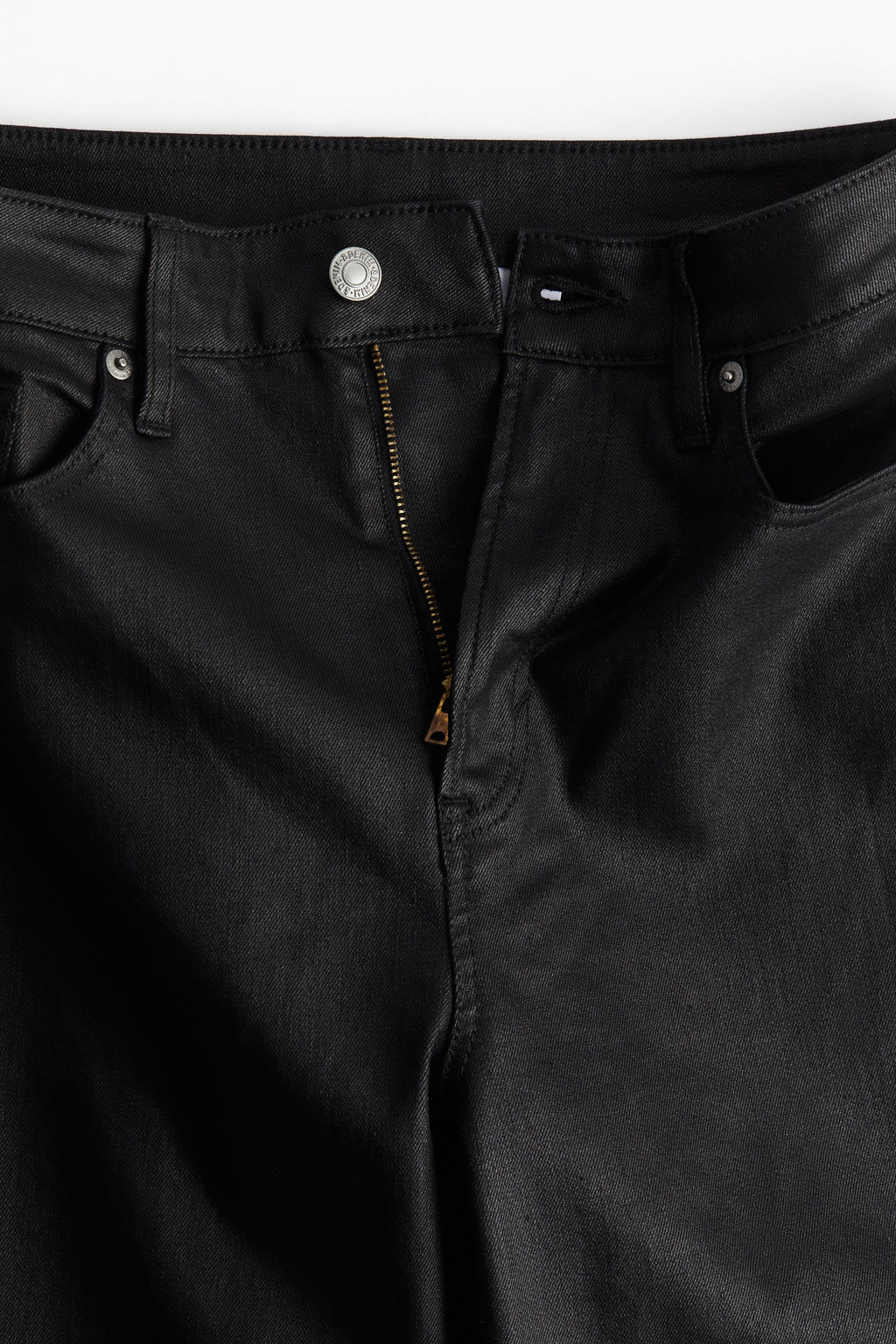 Curvy Fit Slim High Jeans - H&m фото 5
