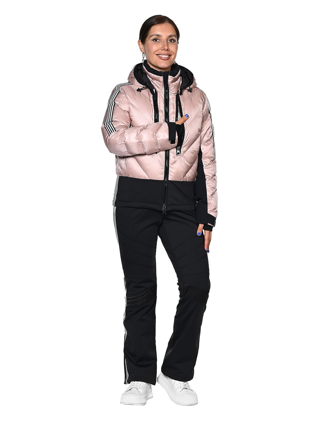 Куртка B-096 Пудровый