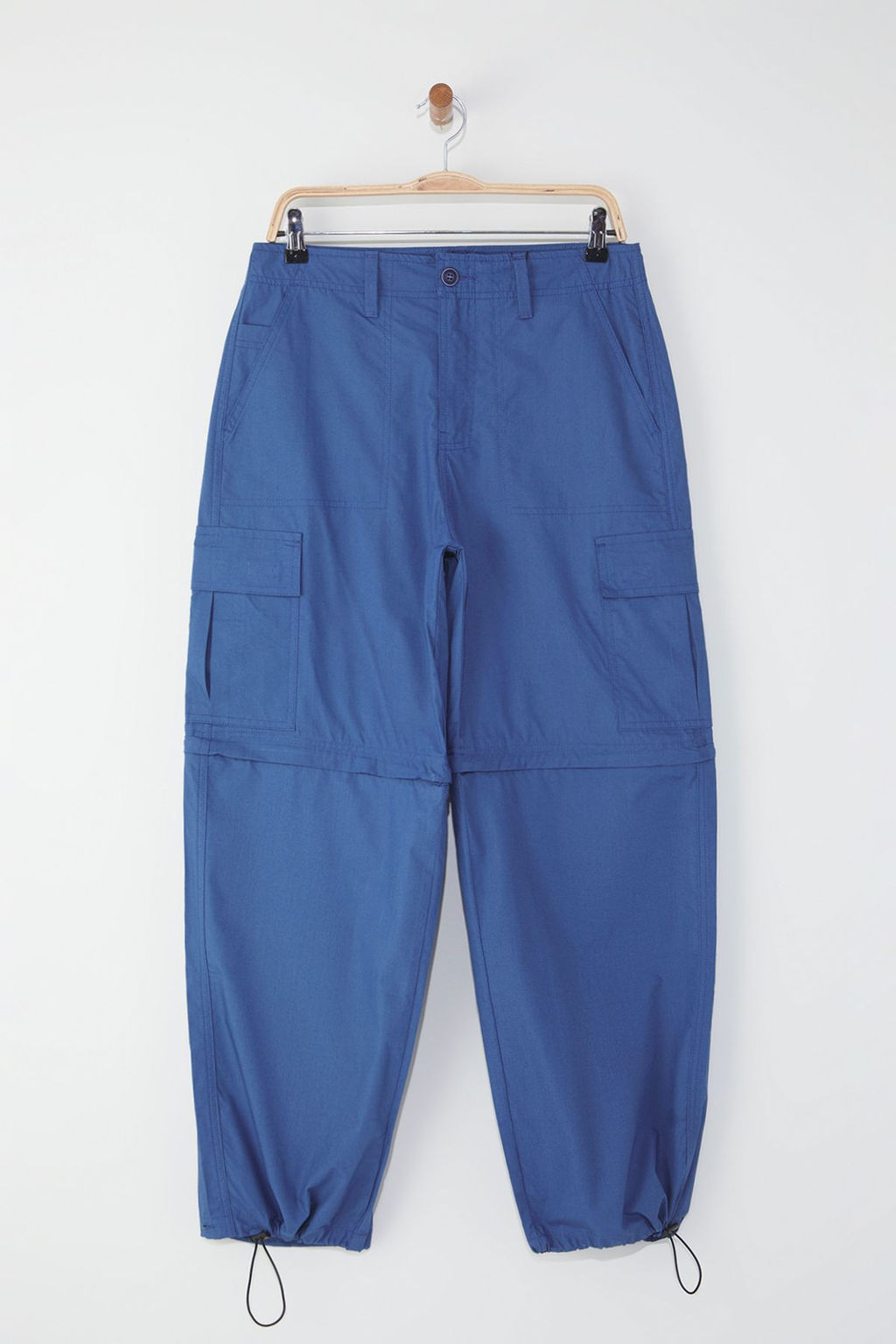 TRENDYOL MAN Lacivert Straight Kal?p Parasut Kumas Fermuarl? Sort Olabilen Pantolon TMNSS25PL00014 - Trendyolmilla фото 8