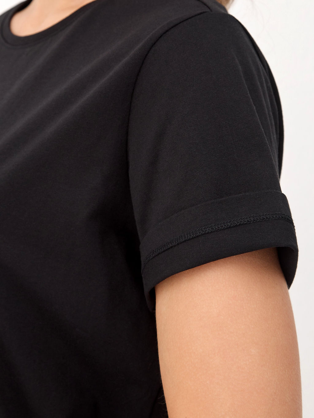 LUI et ELLE/ Футболка женская базовая 100% хлопок