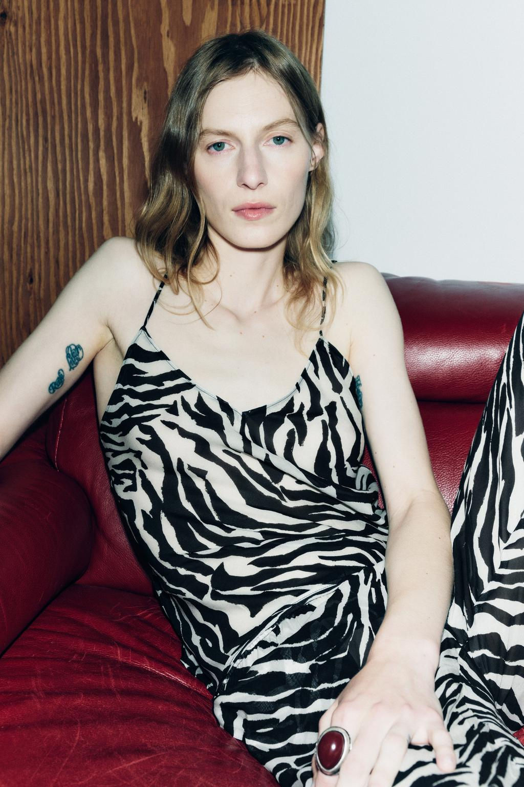 ANIMAL PRINT TOP - Zara фото 4