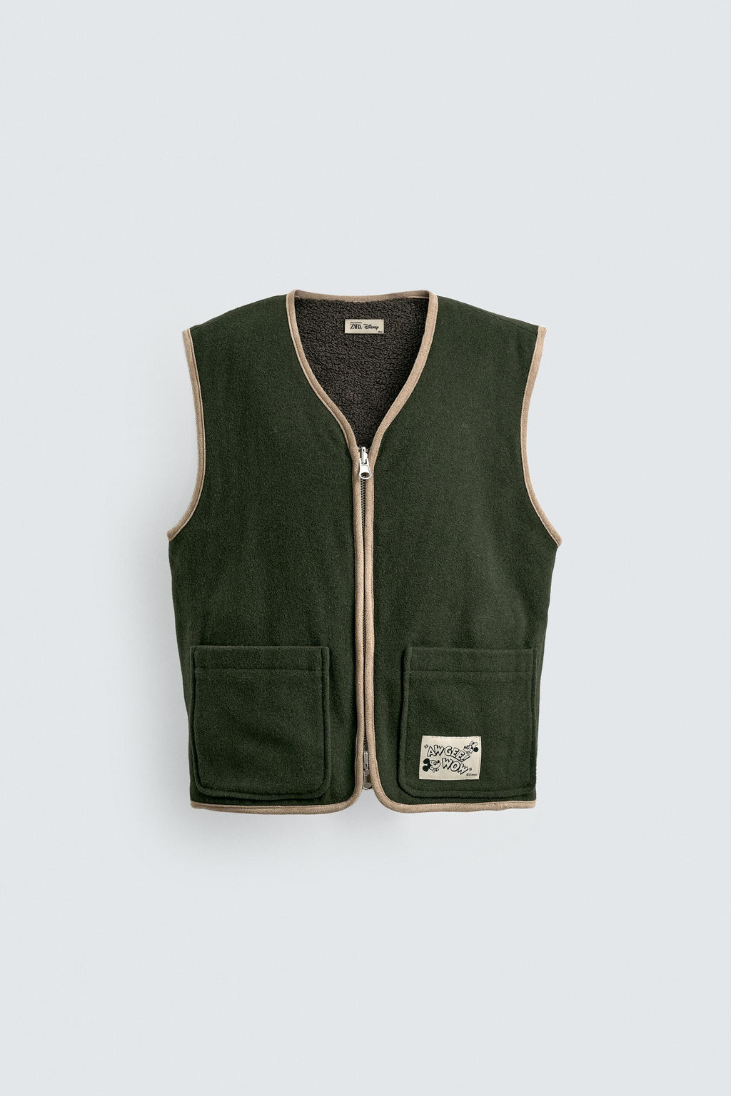 REVERSIBLE WAISTCOAT HARRY LAMBERT FOR ZARA X DISNEY