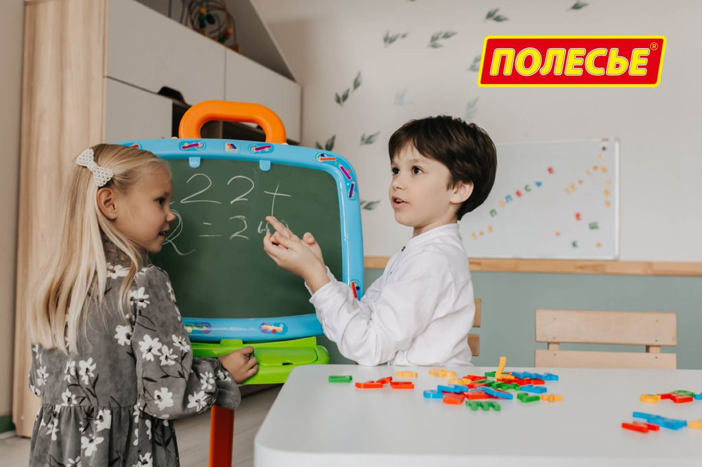 Набор Первые уроки на магнитах (86 букв) (в коробке) - Полесье фото 15