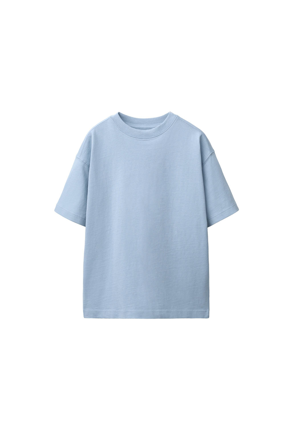 CAMISETA LISA / Azul pastel - Zara фото 6