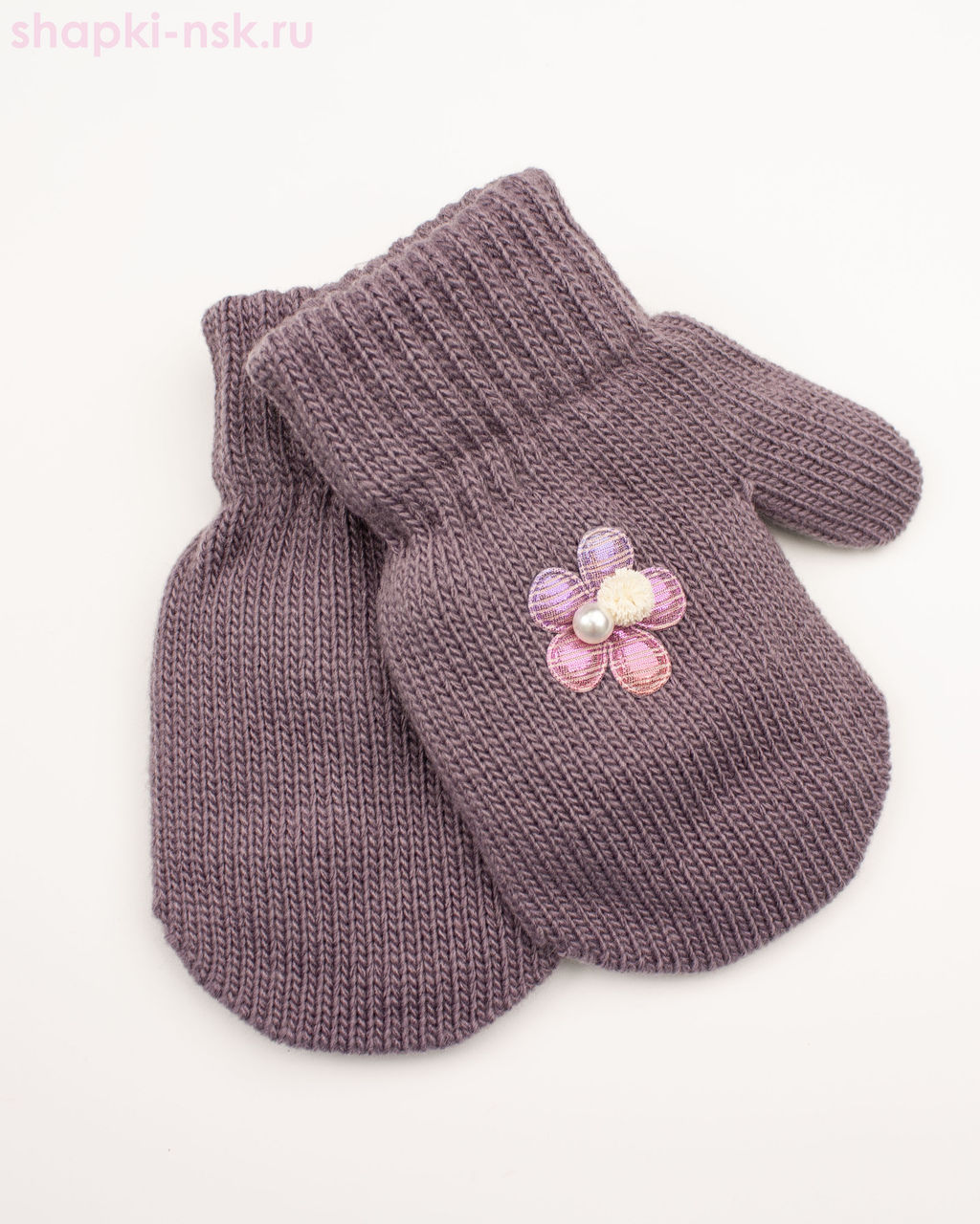 026-TMg Варежки для девочки (5-6 лет)