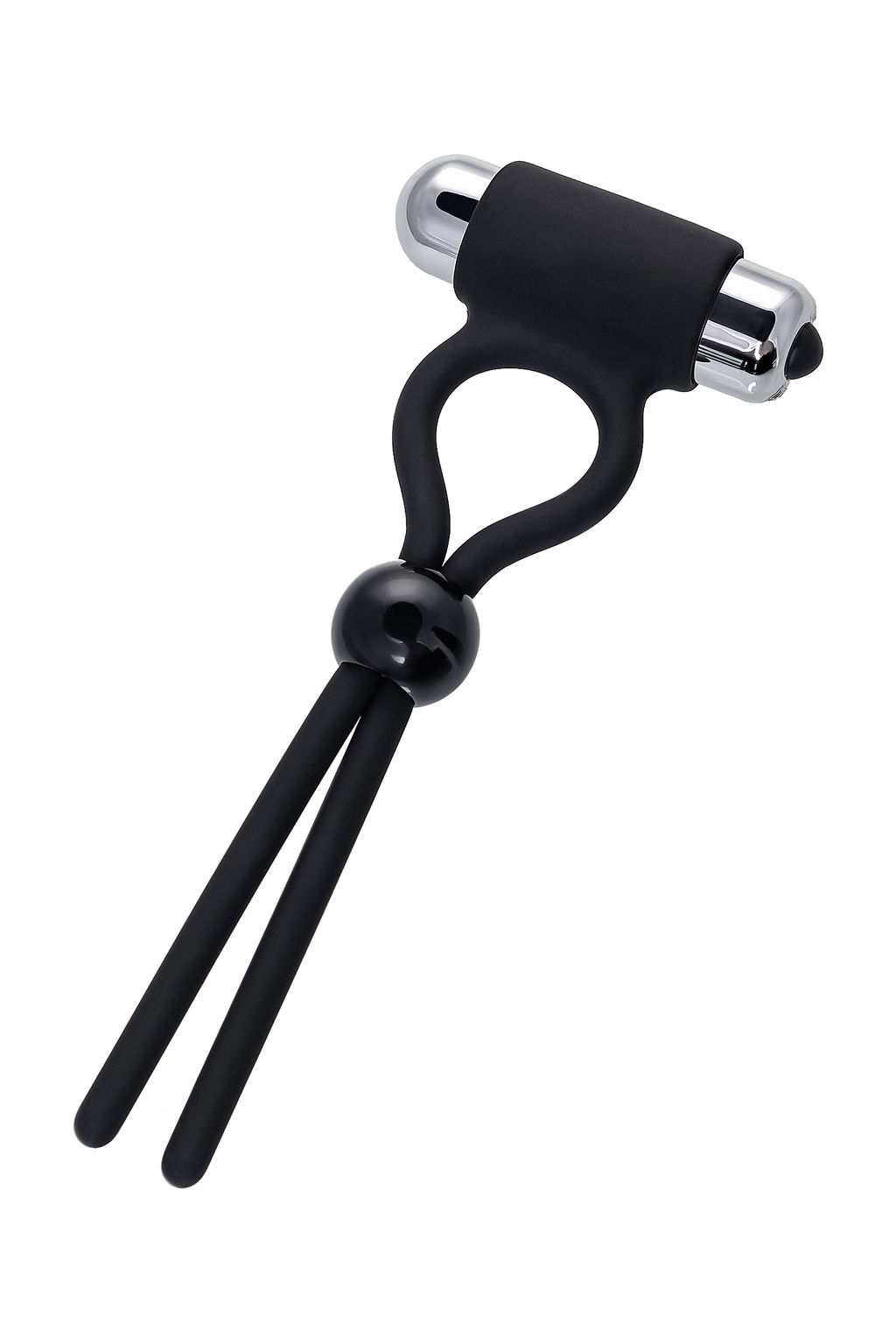 Лассо на пенис A-Toys by TOYFA Ect, силикон, черный, 14 см