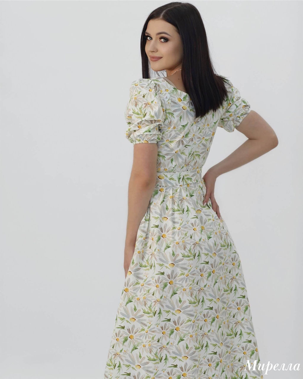 Платье Мирелла (зеленый) - Nadi bordo фото 6