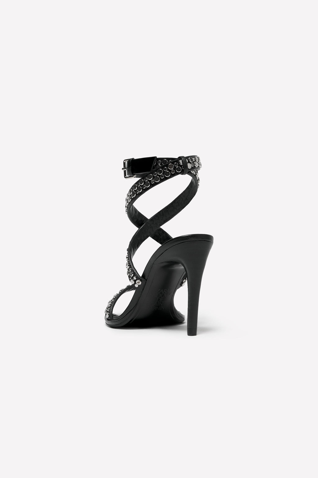 LUDOVIC DE SAINT SERNIN x ZARA LEATHER HIGH-HEEL SANDALS  фото 5