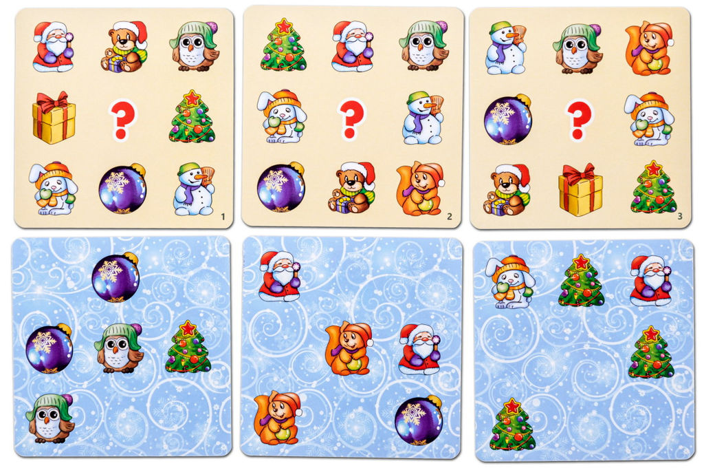Обучающая игра Новогодние головоломки - Smiledecor фото 3