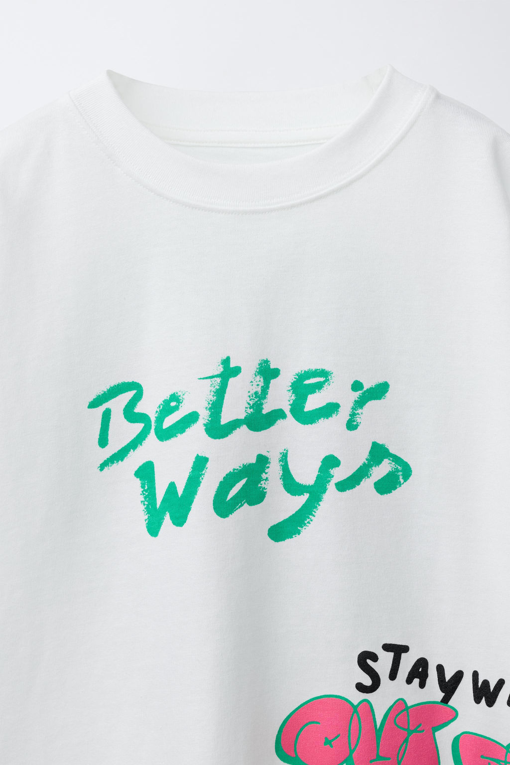 CAMISETA ESTAMPADA GRAFFITI / Blanco - Zara фото 3