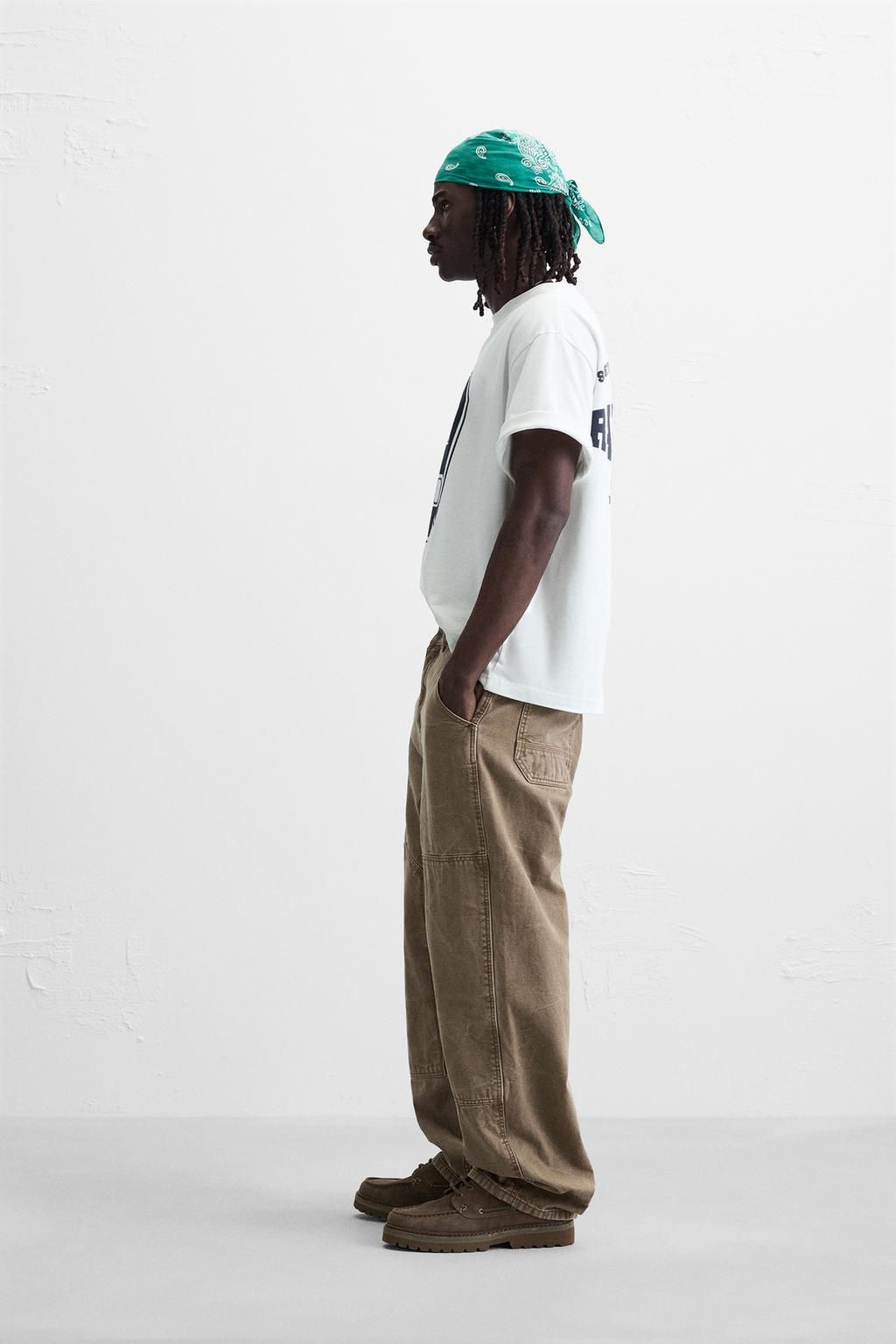 RETRO NUMBER PRINT T-SHIRT - Zara фото 4