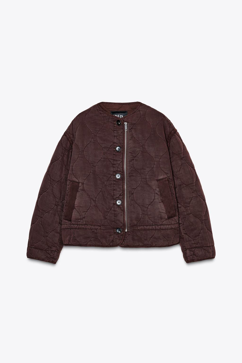 ZW COLLECTION PADDED JACKET - Zara фото 11