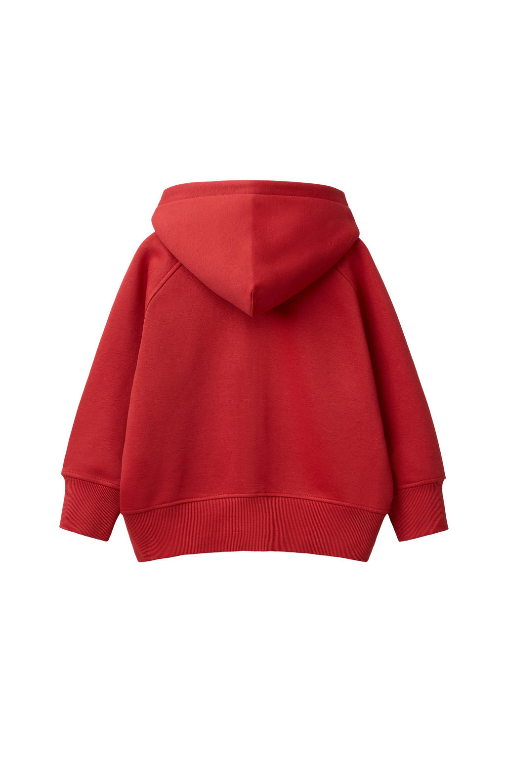 SUDADERA FELPA CREMALLERA / Rojo medio - Zara фото 7