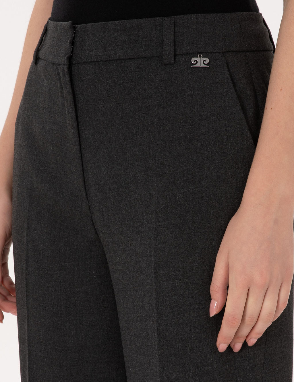 Antrasit Straight Fit Kuma_ Pantolon - Pierre cardin фото 5