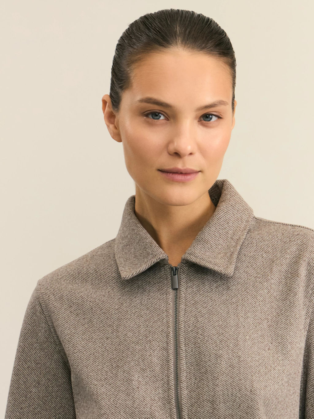 Укороченный жакет на молнии / Zarina  фото 6