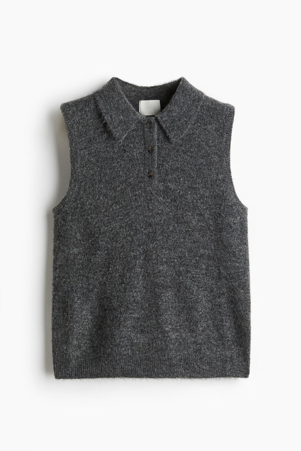 Chaleco jersey con cuello camisero - H&m фото 3