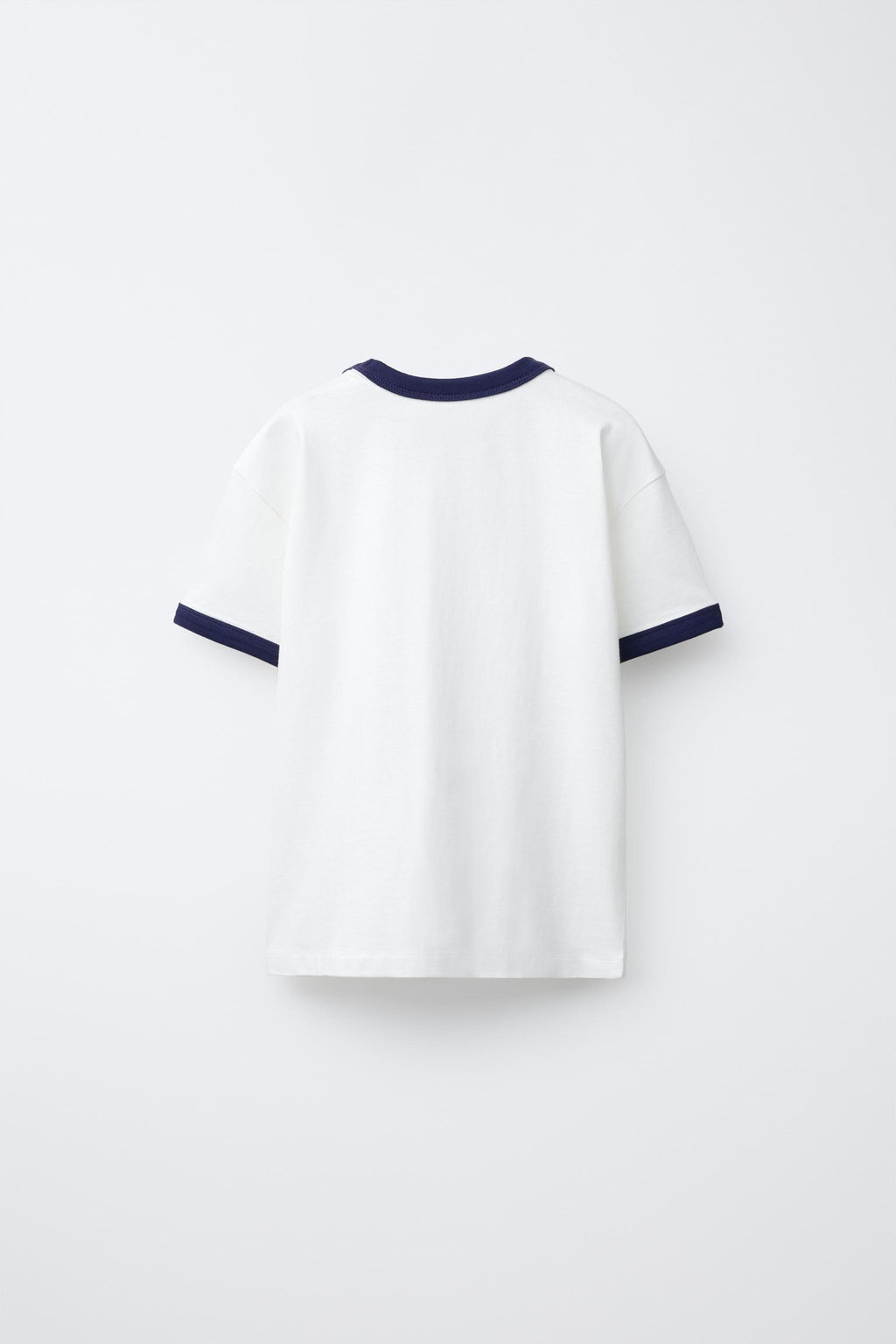CONTRAST TRIM T-SHIRT - Zara фото 2