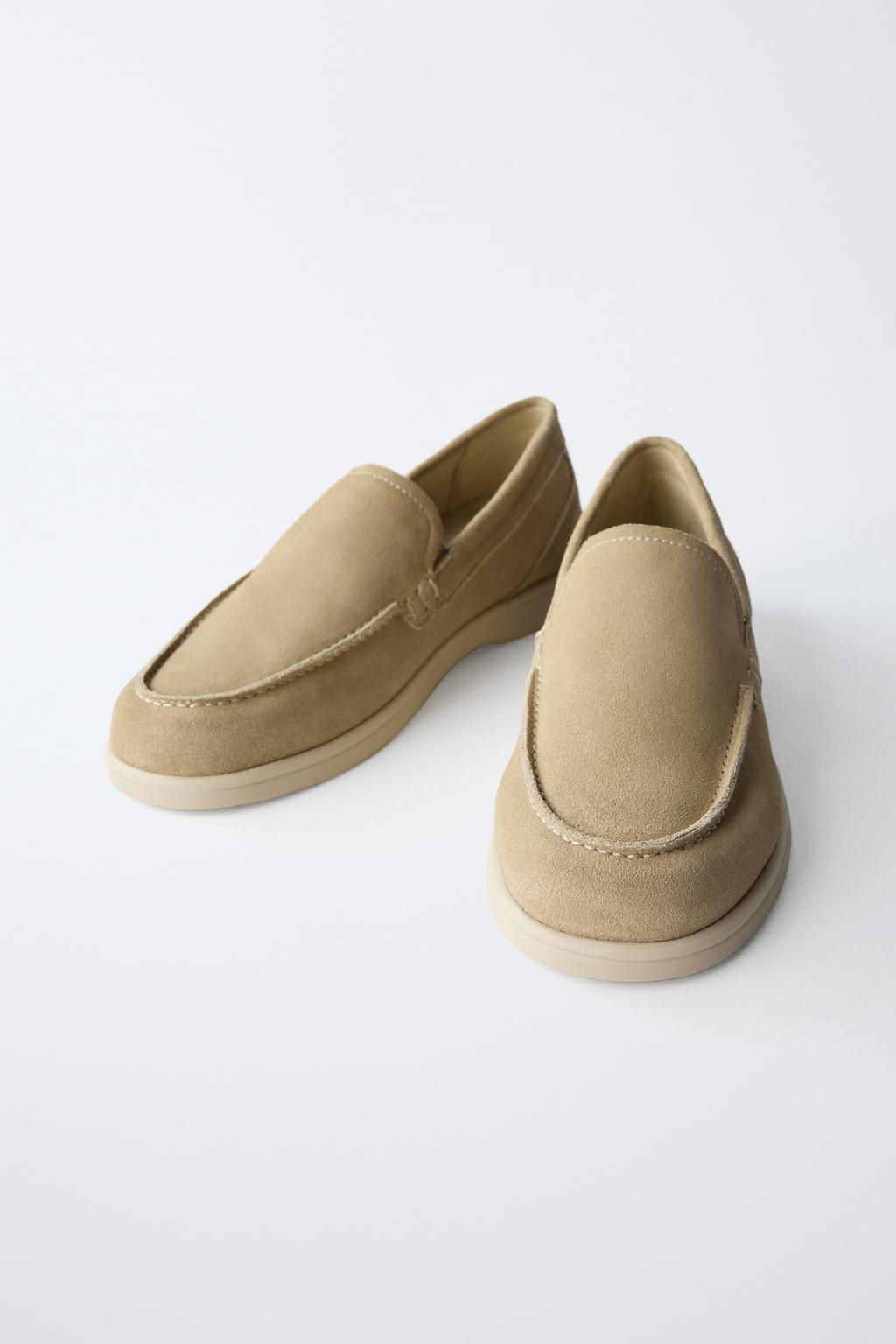 SPLIT SUEDE DECK SHOES - Zara фото 3