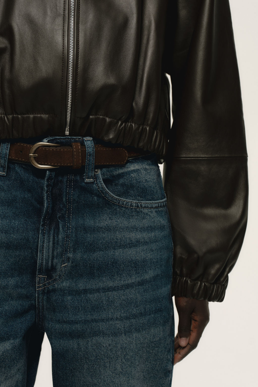 Straight High Jeans - H&m фото 7