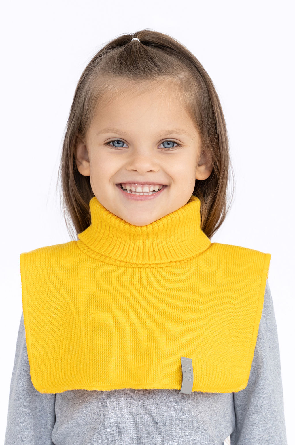 Манишка вязаная черная Ш-111 (48-54)