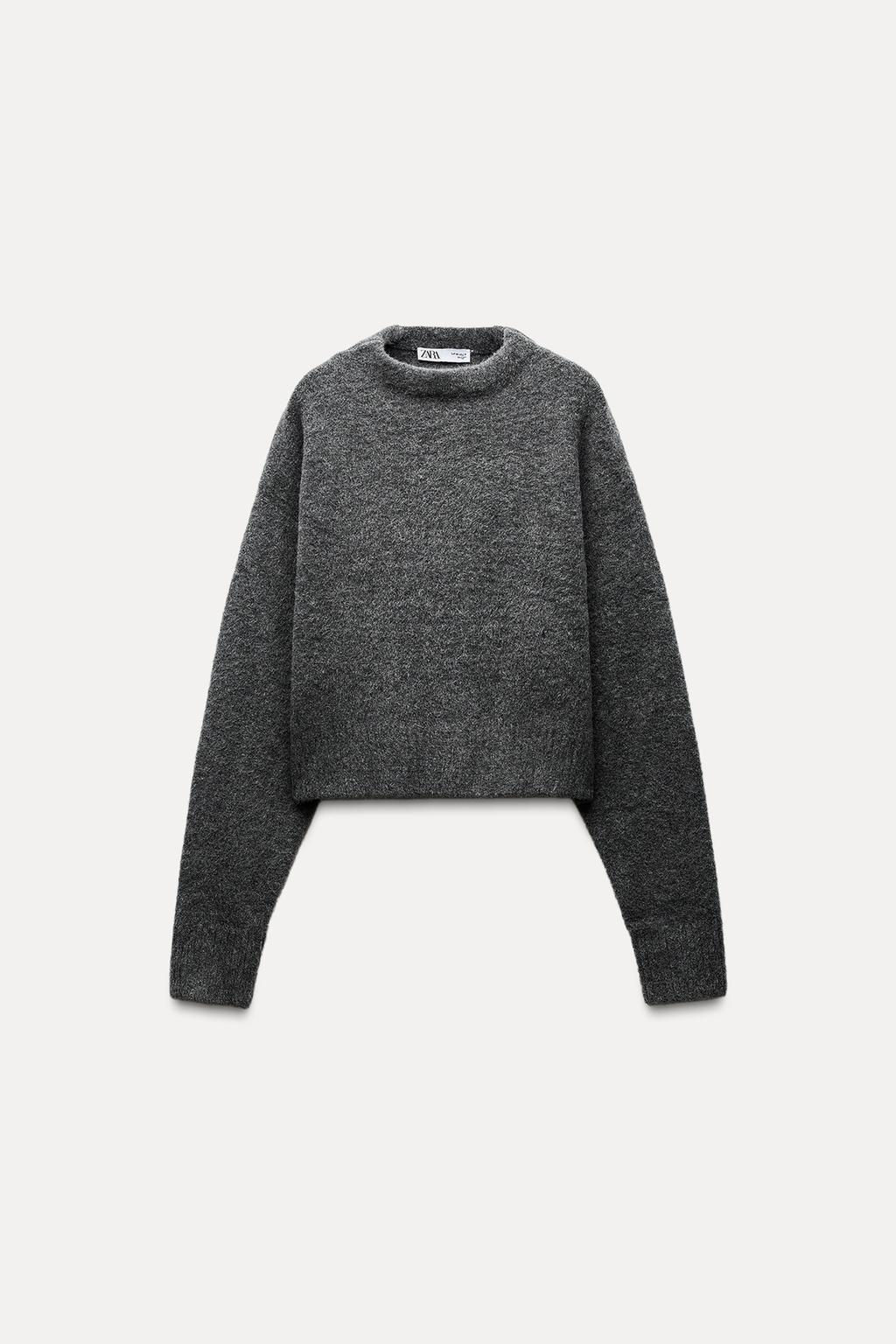 SHORT SOFT KNIT SWEATER - Zara фото 14