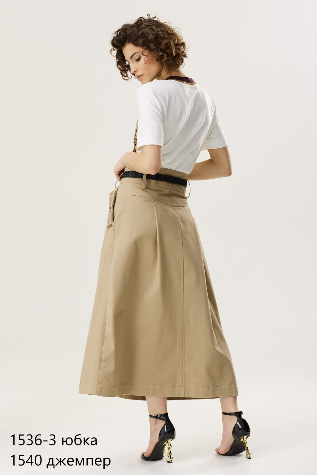 1536-3 Юбка - Niv niv fashion фото 3